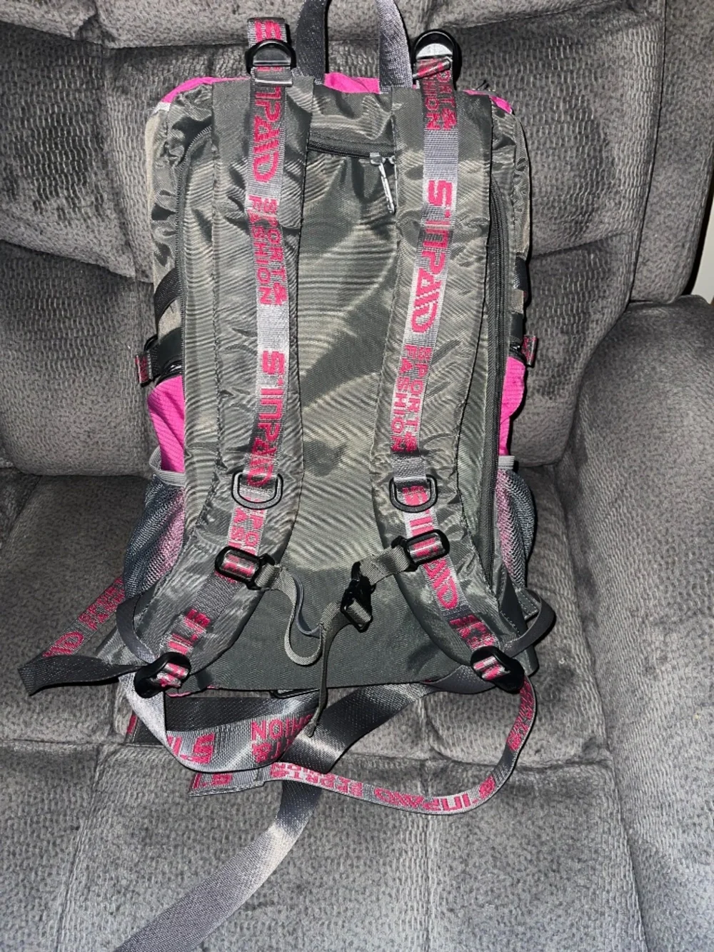 Pink Camera Backpack